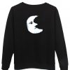 moon sweatshirt back