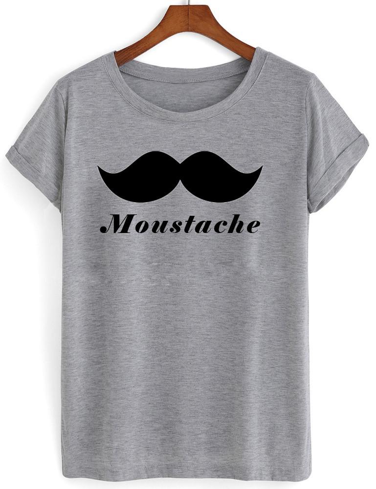 moustache shirt - Kendrablanca