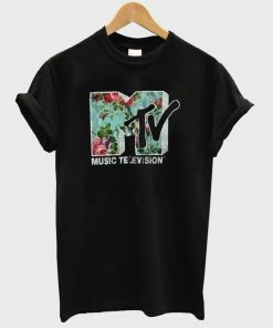 mtv flower T shirt