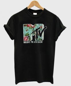 mtv flower T shirt