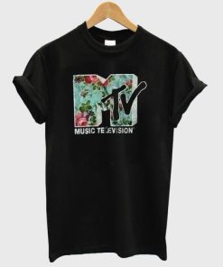 mtv flower shirt