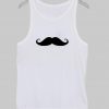 mustache  tanktop