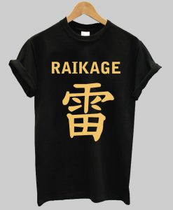 naruto raikage shirt