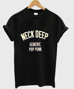 neck deep tshirt