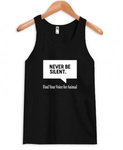 never be silent tenktop