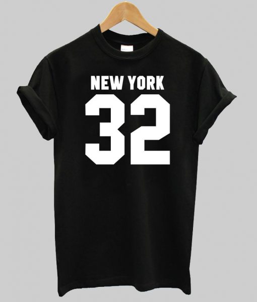 new york 32 T shirt