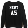 newt A5 maze runner back sweatshirt back