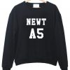 newt A5 maze runner front sweatshirt front