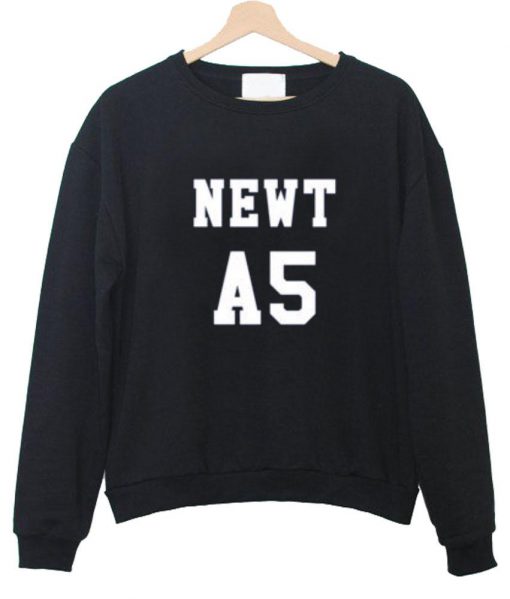 newt A5 maze runner front sweatshirt front