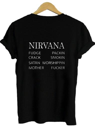 nirvana shirt back
