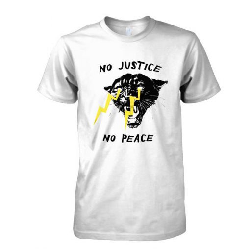 no justice no peace tshirt