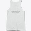 nobody Tank Top BACK