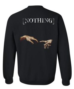 nothing sweatshirt back