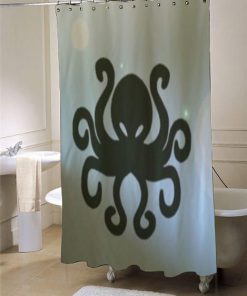 octopus tentacle eight ocean cephalopod sea  shower curtain customized design for home decor
