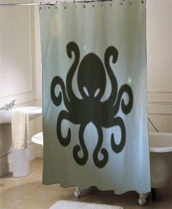 octopus tentacle eight ocean cephalopod sea  shower curtain customized design for home decor