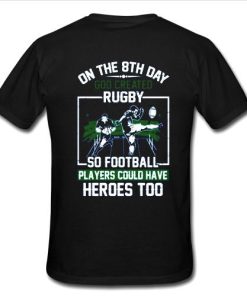 on the 8th day T shirt back