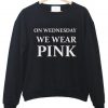 on wednesday sweatshirt