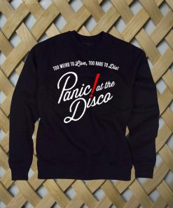 Panic at The Disco to Live Red of Sweatshirt