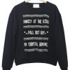 panic! sweatshirt