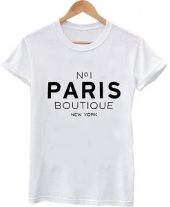 paris boutique T shirt