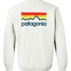 patagonia sweatshirt BACK