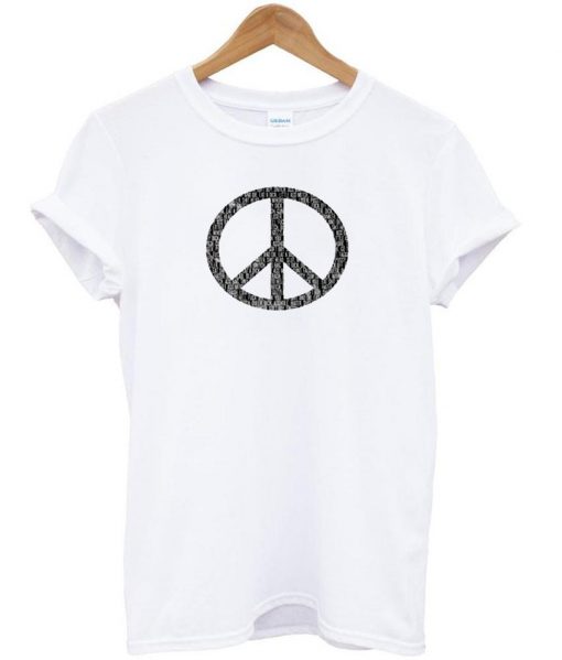 peace sign tshirt