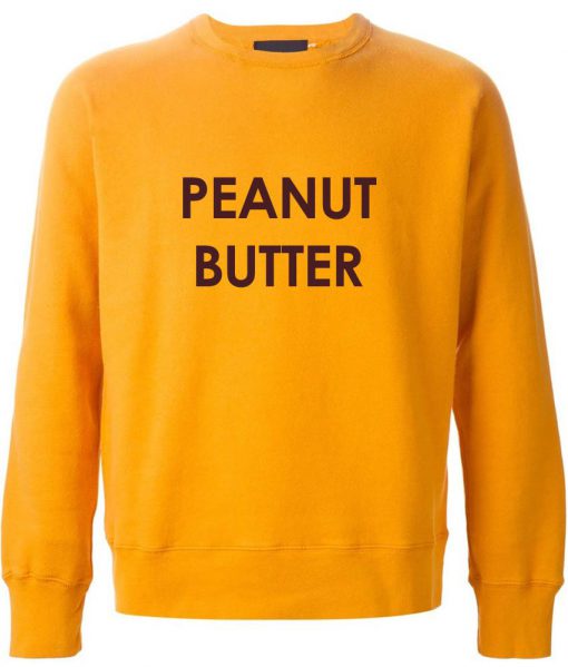 peanut butter sweatshirt