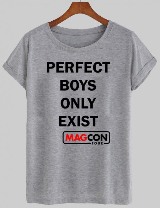 perfect boys only exist T shirt