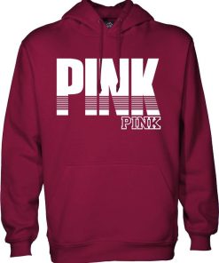 pink hoodie