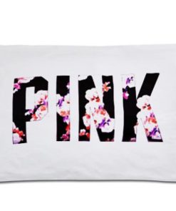 pink pillow case