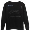 play for keeps back  sweatshirt