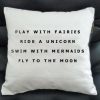 play with fairies Pillow Case