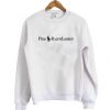 polo raiph lauren sweatshirt white