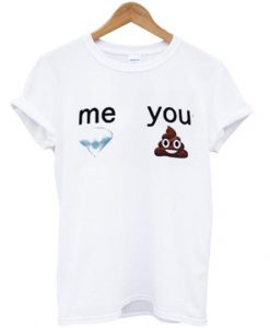 poop diamond emoji T shirt