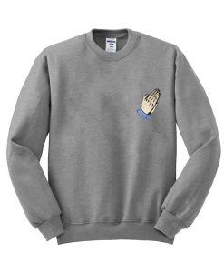 pray emoji sweatshirt