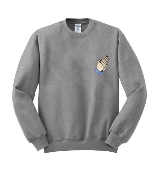 pray emoji sweatshirt