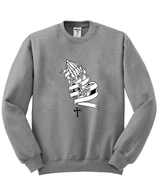 prayinghands sweatshirt