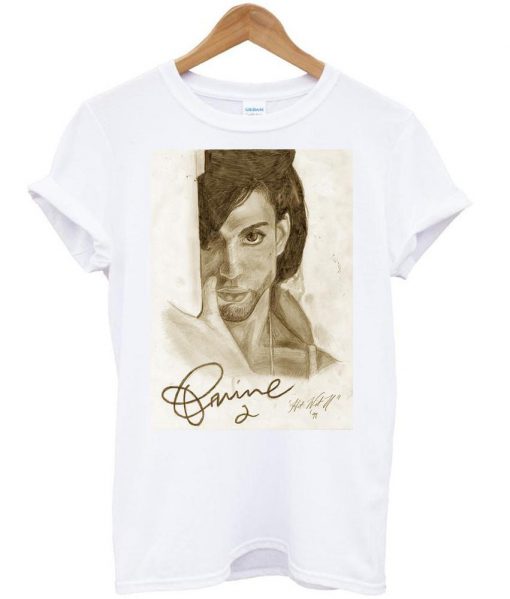 prince sketch T shirt