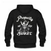 property hoodie back