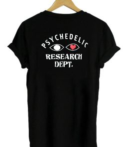 psychedelic tshirt back