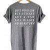 quit your job buy  tshirt back