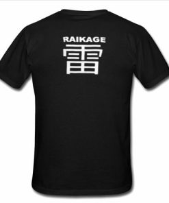 raikage tshirt back