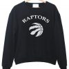 raptors front sweatshirt front printed