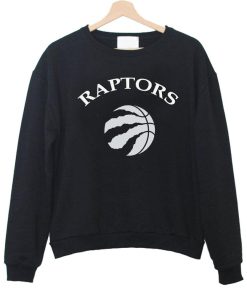 raptors front sweatshirt front printed