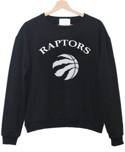 raptors front sweatshirt front printed