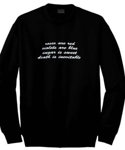 rases are red sweatshirt