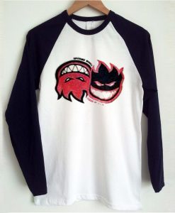 red and black demon reglan long sleeve