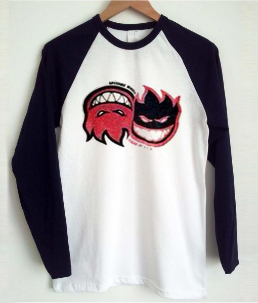 red and black demon reglan long sleeve