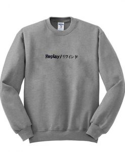 replay sweatshirt