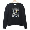 rick and morty christmas Sweatshirt
